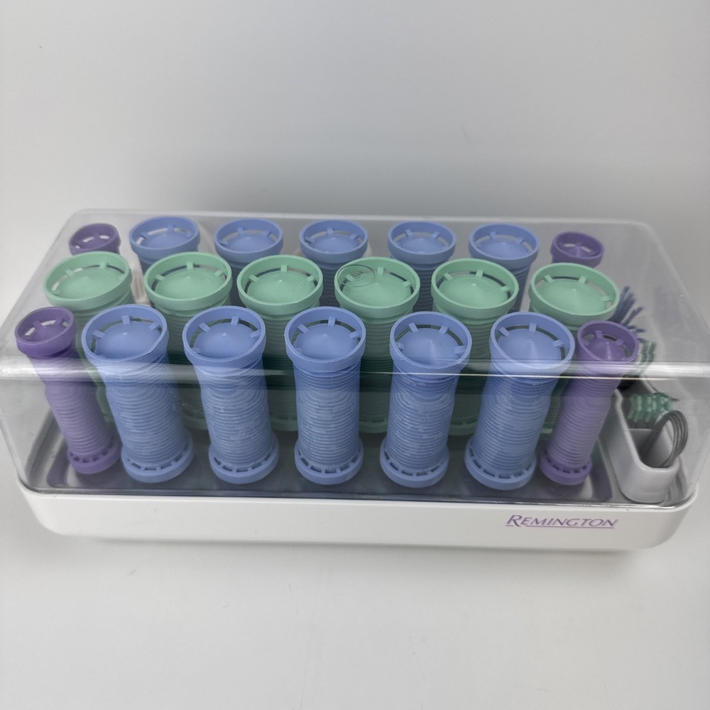 REMINGTON Smart Setter 20 Multi Color Hot Rollers Curlers Clips Model H1046
